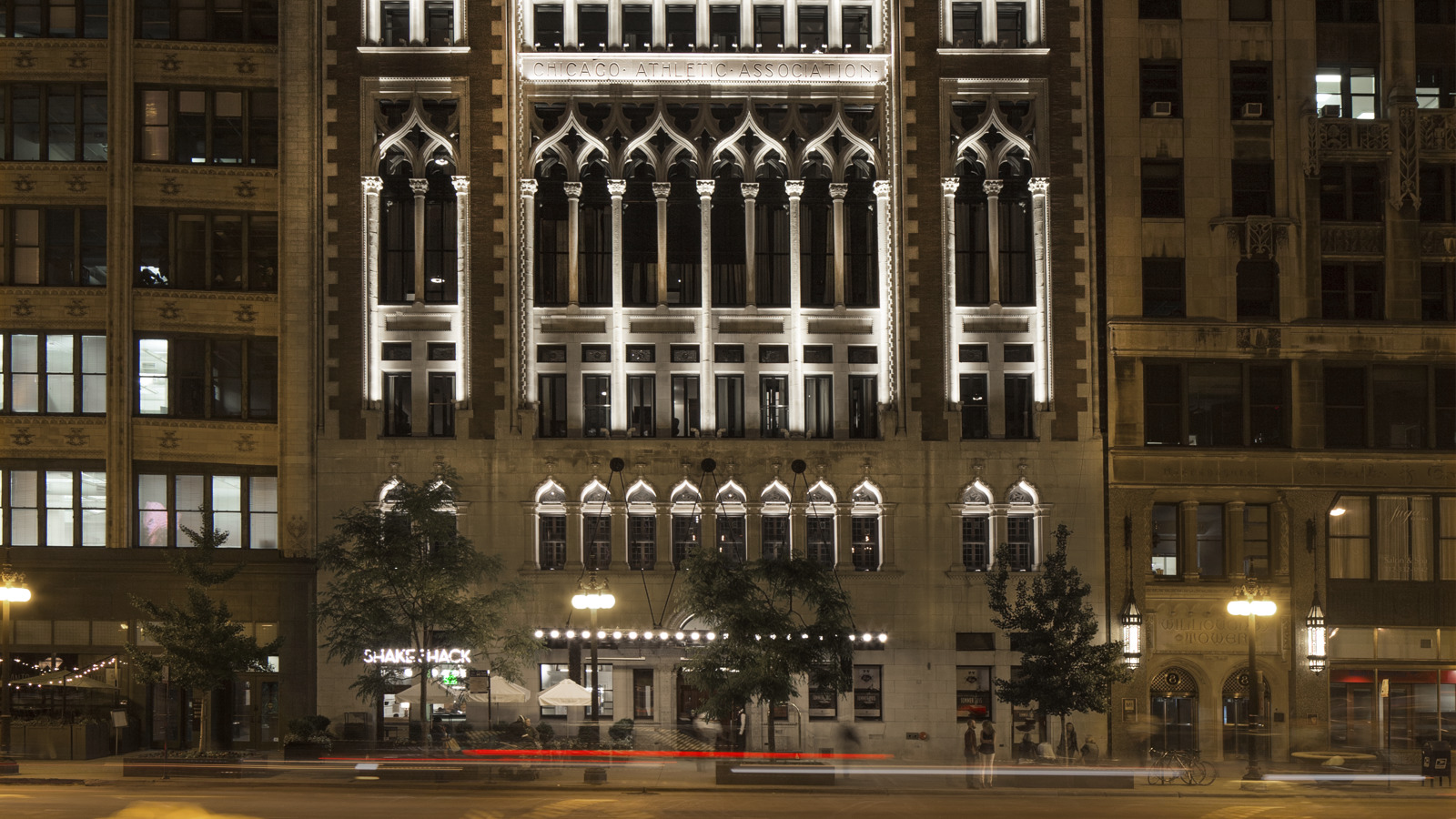 Exterior of Chicago Athletic Association Hotel