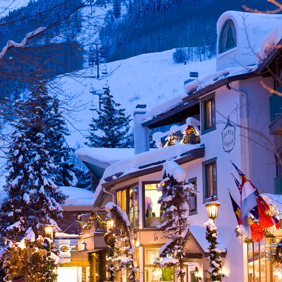 Spend the holidays in Vail Colorado