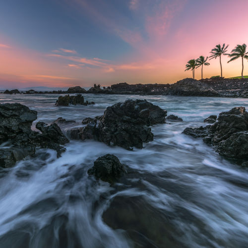 Sunset on the Island of Hawaii