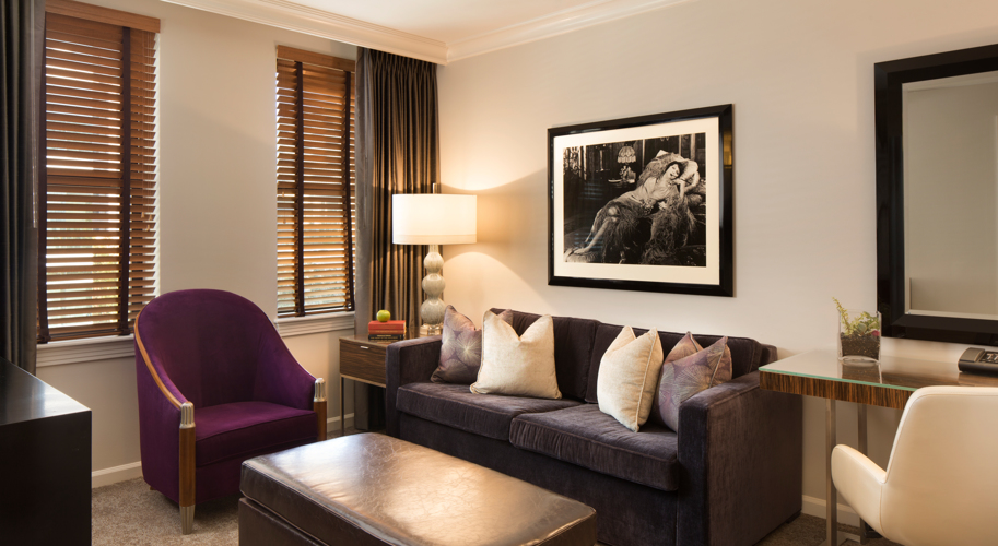Hotel De Anza_Guest Room_Parlor Suite Living Room