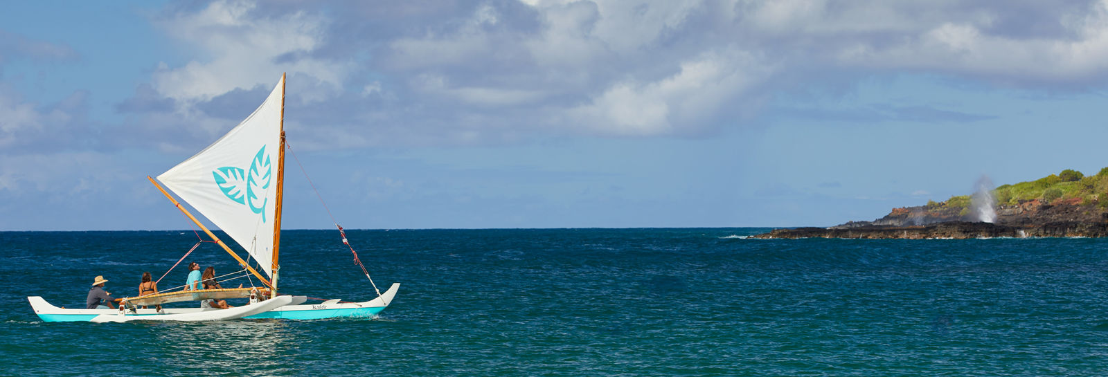 kauai resort sailing canoe