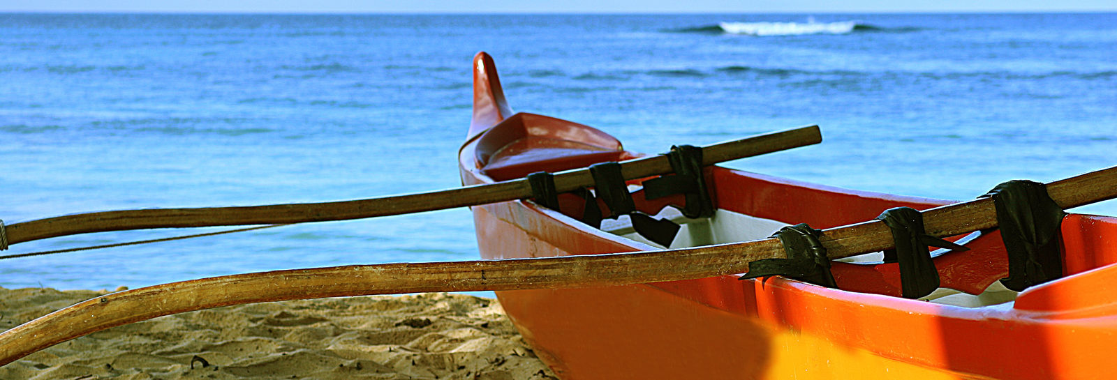 Outrigger Canoe Closeup