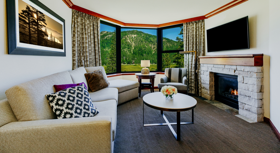 Resort at Squaw Creek Fireplace Room