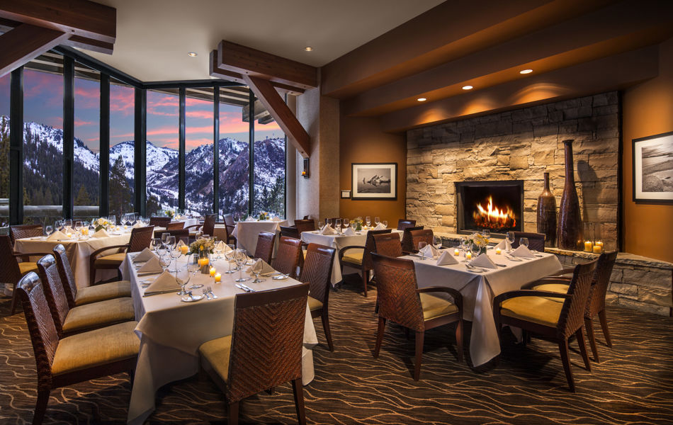Private dining room Six Peaks Grille, Resort at Squaw Creek