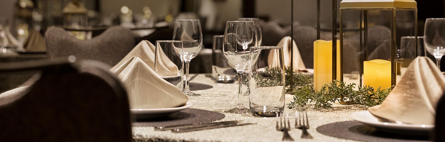 Dining Tables at Suncadia Resort & Spa in Washington