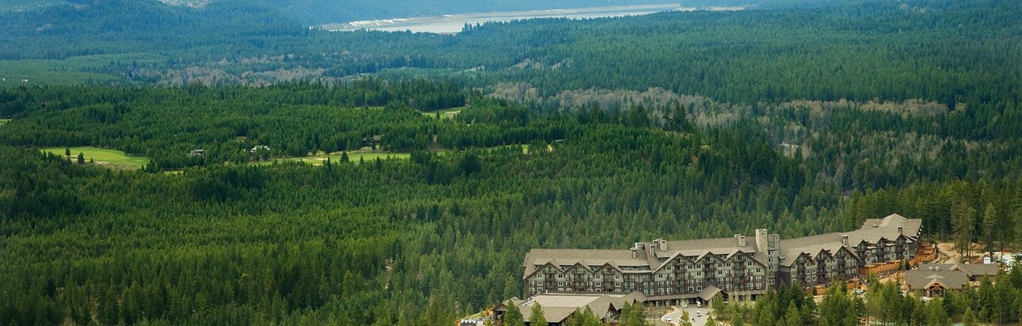 Aerial View of Suncadia Mountain Resort in Washington State