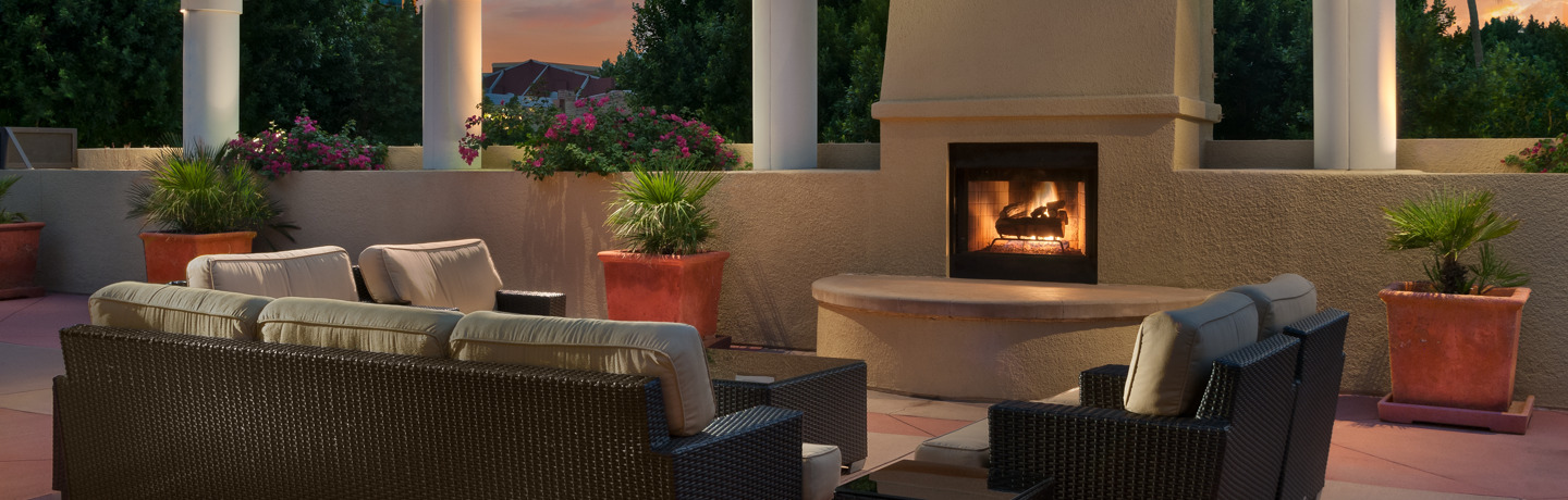 Tempe Outdoor Fireplace Seating