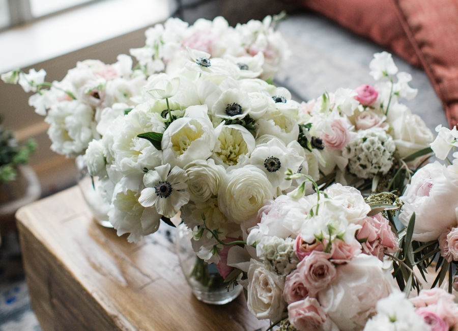 White And Pink Bouquets