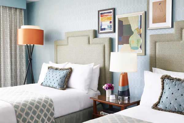Laurel Inn_Guest Room_Two Beds
