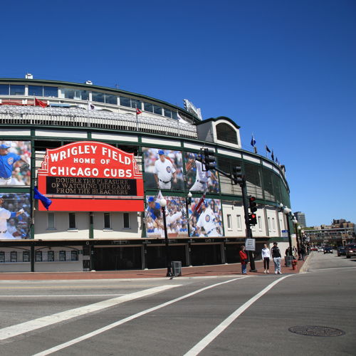 Wrigley Chicago Cubs Signs